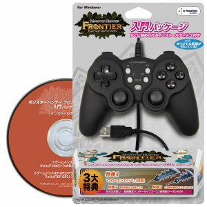 モンスターハンター フロンティア オンライン 入門パッケージ（動作認定ゲームパッドEF-GP2同梱） パッケージ画像