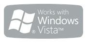 「Works with Windows Vista」ロゴ