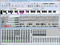 48トラックのシーケンスソフト「RealBand」搭載