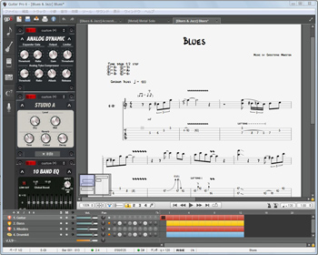 『Guitar Pro 6』スクリーンショット
