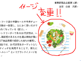 図：手書きテキスト