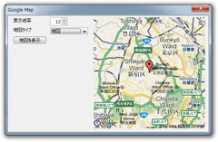 地図表示